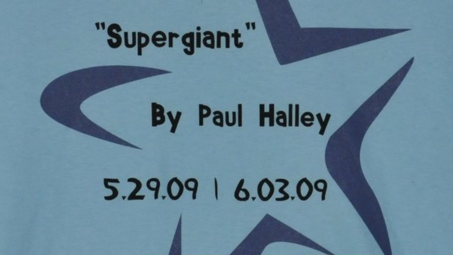 Supergiant: A One-Act Play (2009)